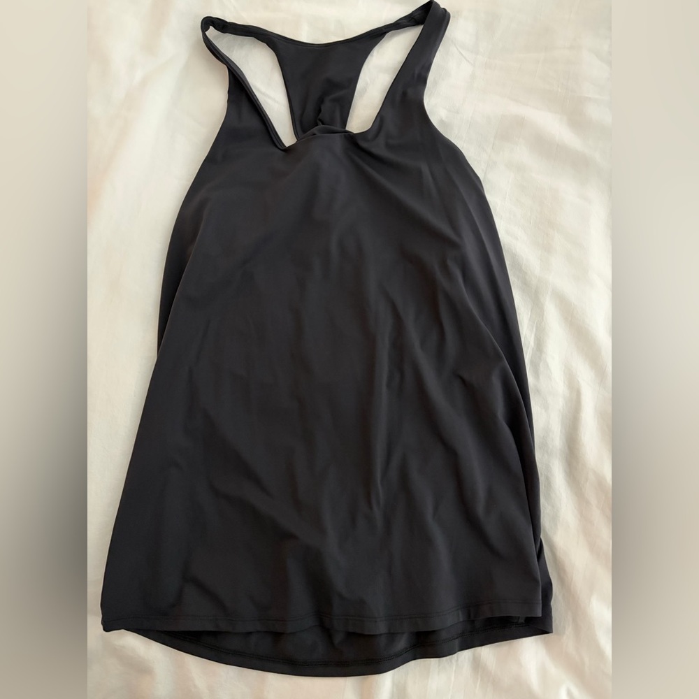 Alo Black Sleeveless tank